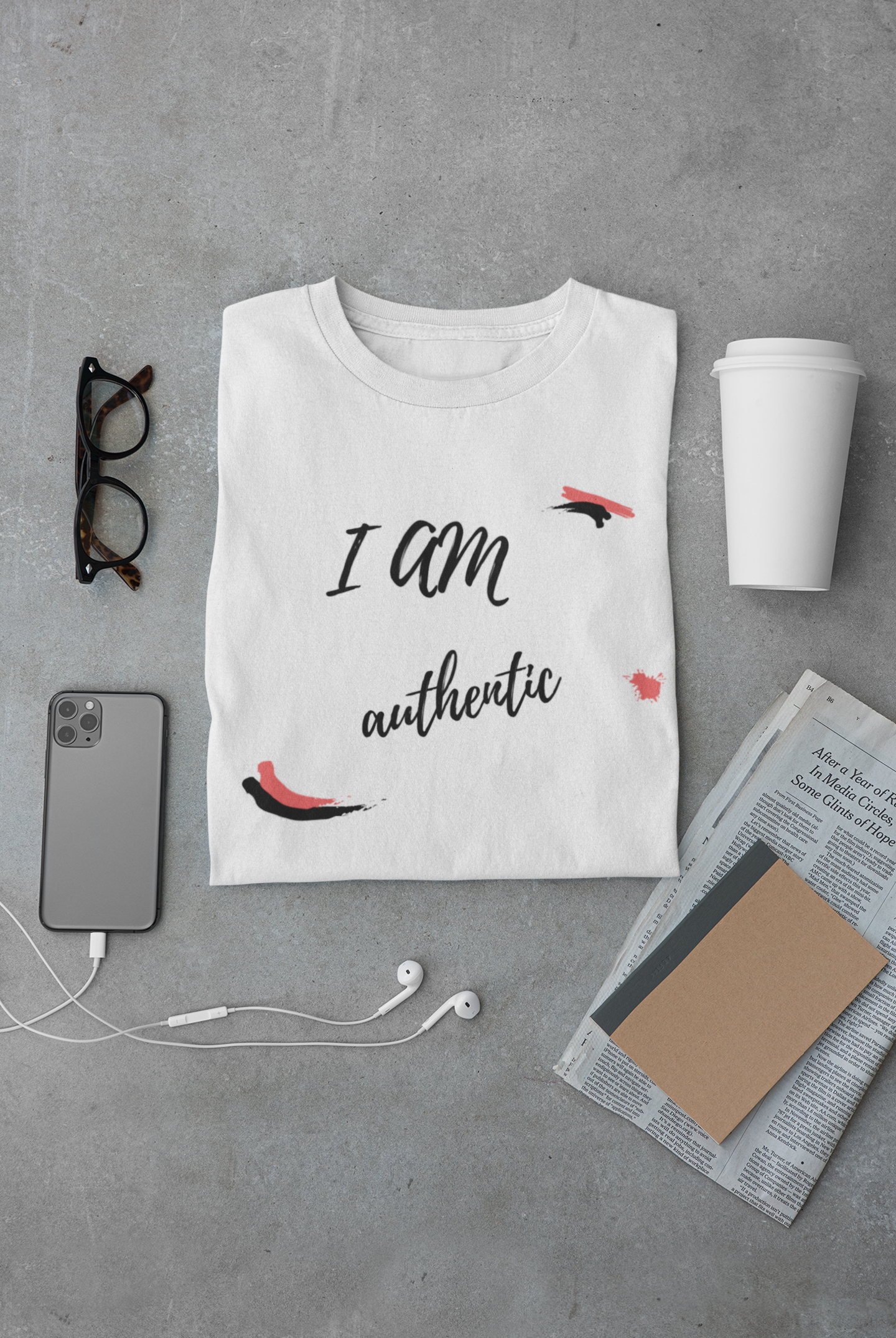 Tricou I am authentic