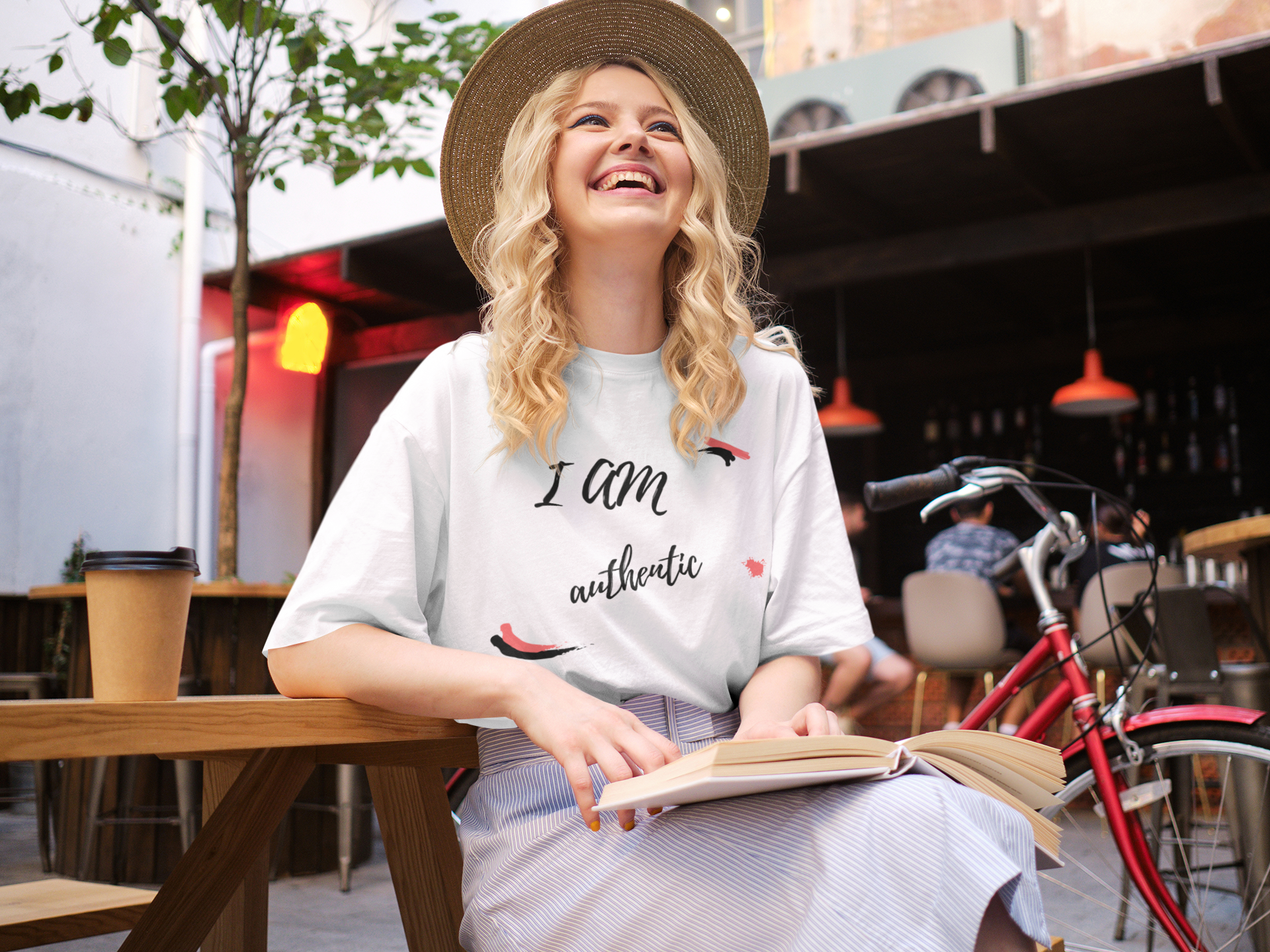 Tricou I am authentic